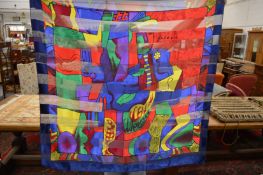 A 'Picasso' head scarf.