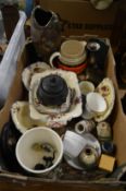 Decorative china and various collectables.