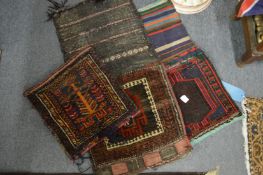 Persian mats and bags.