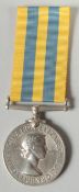 PTE. J. SHAND. BLACK WATCH 2257330. KOREA MEDAL.