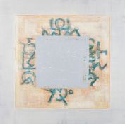 Late 20th Century French School, an abstract composition, acrylic on canvas, 47.25