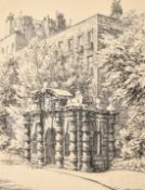 Hubert Williams, London views, York watergate, Eltham Palace, The Charterhouse, Watermans Hall and