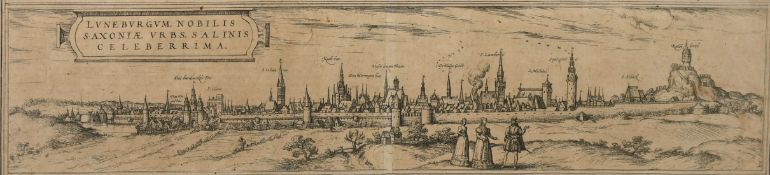 Two 18th /19th Century hand coloured views of London, 7