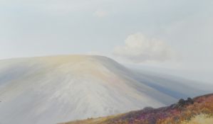 Frederick J. Widgery, 'Exmore Valley' nr Oare Post', watercolour and gouache, signed, labels