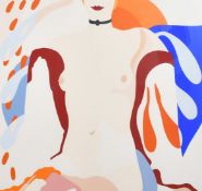 Tully Crook (b. 1938), 'After Dark', lithograph in colours, signed inscribed and numbered 44/200