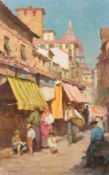 Robert Field Procter (1879-1931), 'The Ponte Vecchio, Florence', oil on canvas, signed, 19.75