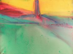 Jeff Hoare (1923-2019) British, 'Poseidon', acrylic on canvas, titled verso, 18