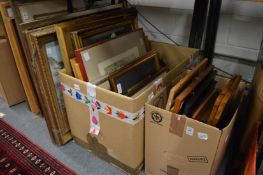 A quantity of paintings, prints, engravings etc.