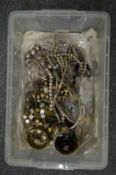 A quantity of decorative jewellery.