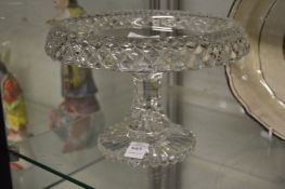 A good cut glass comport.