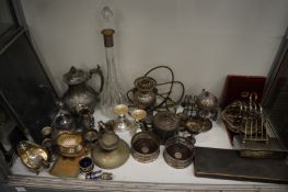 Quantity of plated items etc.