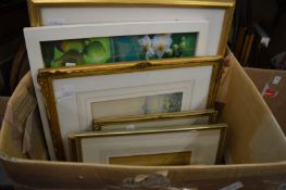 A collection of watercolour paintings, mostly rural landscapes and similar subjects.