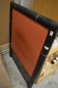 A single headboard.