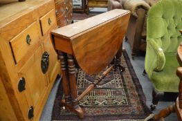 A Victorian mahogany Sutherland table.