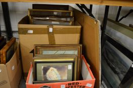A quantity of paintings, prints, engravings etc.