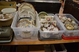 A quantity of decorative china.