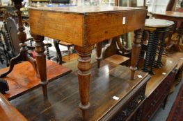 A mahogany bidet (lacking porcelain liner).