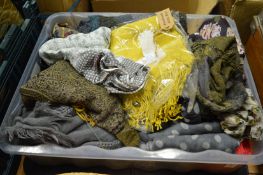 A large quantity of ladies scarves etc.