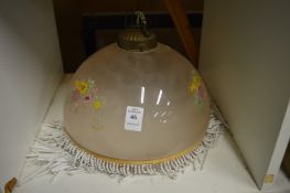 Decorative ceiling light.