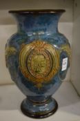 A large Doulton vase.