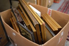 Quantity of paintings and prints etc.