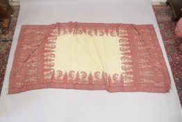 A 19TH CENTURY INDIAN KASHMIRI SHAWL.