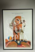 DAMIEN HIRST. CORNUCOPIA. Framed and glazed poster, image: 33ins x 23ins.