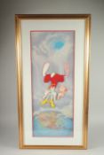 A WALT DISNEY COMPANY CELL, WHO FRAMED ROGER RABBIT, Disney Ltd Edition, 54/500. Framed and