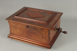 A GOOD 19TH CENTURY GERMAN SYMPHONION the case 17.5ins long, 13ins wide. R400