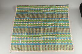 AN YVES ST LAURENT SILK SCARF. 33ins x 33ins.
