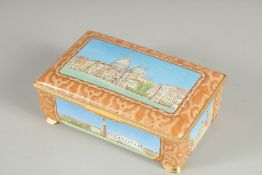 HALCYON DAYS ENAMEL MUSICAL BOX 