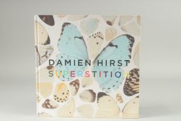 DAMIEN HIRST. BOOK. SUPERSTITION, signed.