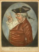 Bowles and Carver, 'Well! I can't Help It', 18th Century hand-coloured mezzotint, plate size 6