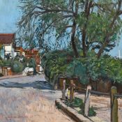 William Bowyer, (1926-2015) British, 'Two's Company', oil on canvas laid on board, signed and '85,