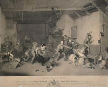 Abraham Raimbach after David Wilkie, 'Blind- Mans Buff', an engraving, 19