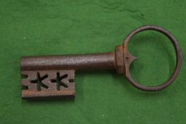An old key.