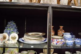 A quantity of decorative china.