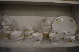 A Colclough tea service.