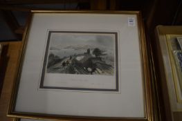 Seven various engravings/prints of Hong Kong harbour scenes.