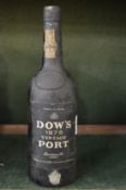 One bottle of Dow's vintage port 1975.