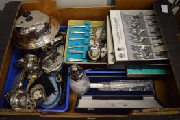 Plated items and collectables.