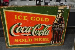 A novelty advertising sign.