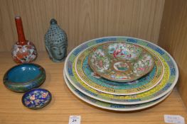 Oriental china etc.