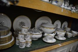 A comprehensive Spode Chatham dinner service.