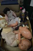 A group of dolls.