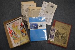 A box of assorted ephemera.