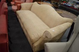 A George III style three seater settee.