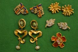 Christian Lacroix costume jewellery.