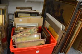 A large quantity of paintings, prints etc.