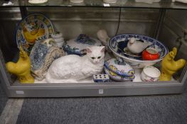 A quantity of decorative china.